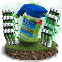 Spray-On Grass Seed for Patchy Lawns and High-Traffic Areas