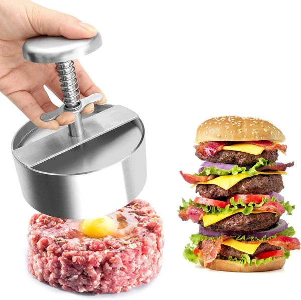 Stainless Steel Burger Press for Homemade Patties