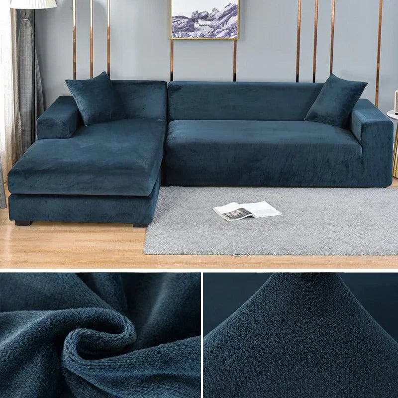 Stretch Velvet Sofa Cover