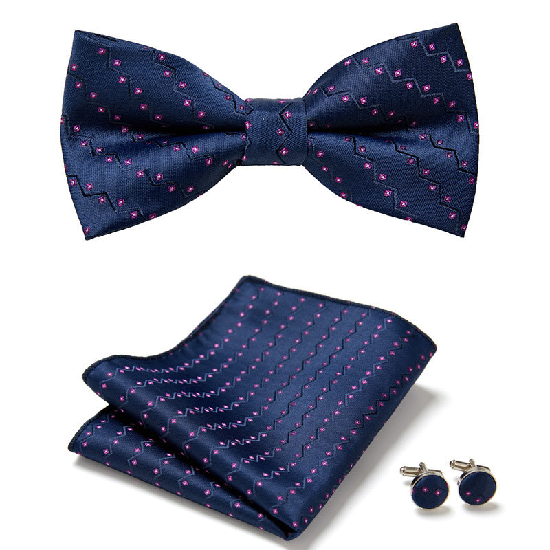 Stylish 3-Piece Bow Tie Set