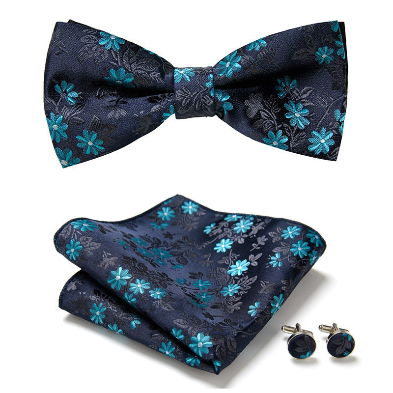 Stylish 3-Piece Bow Tie Set