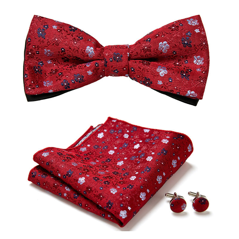 Stylish 3-Piece Bow Tie Set
