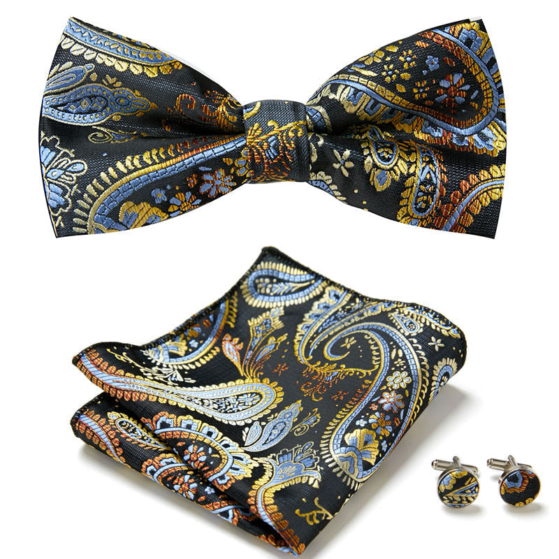 Stylish 3-Piece Bow Tie Set