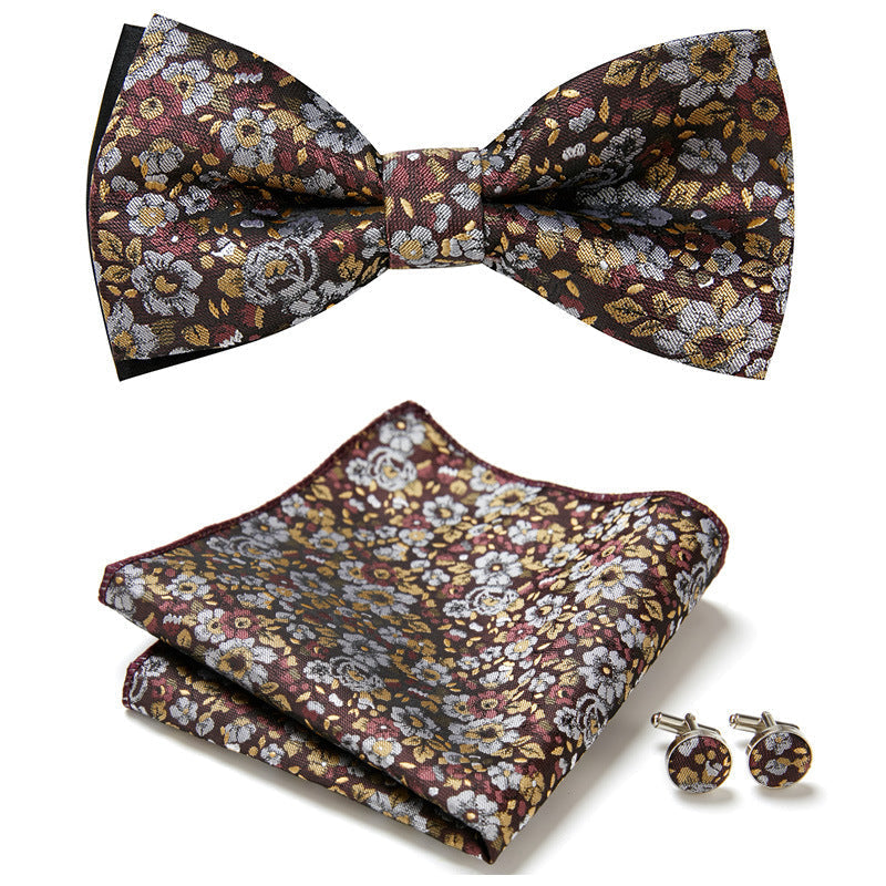 Stylish 3-Piece Bow Tie Set