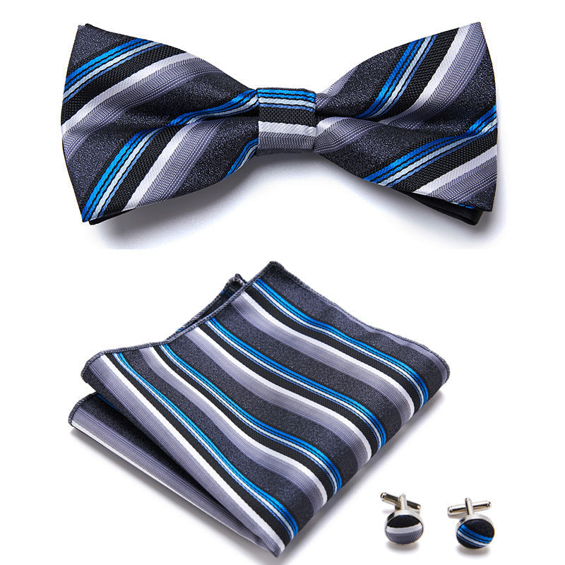 Stylish 3-Piece Bow Tie Set