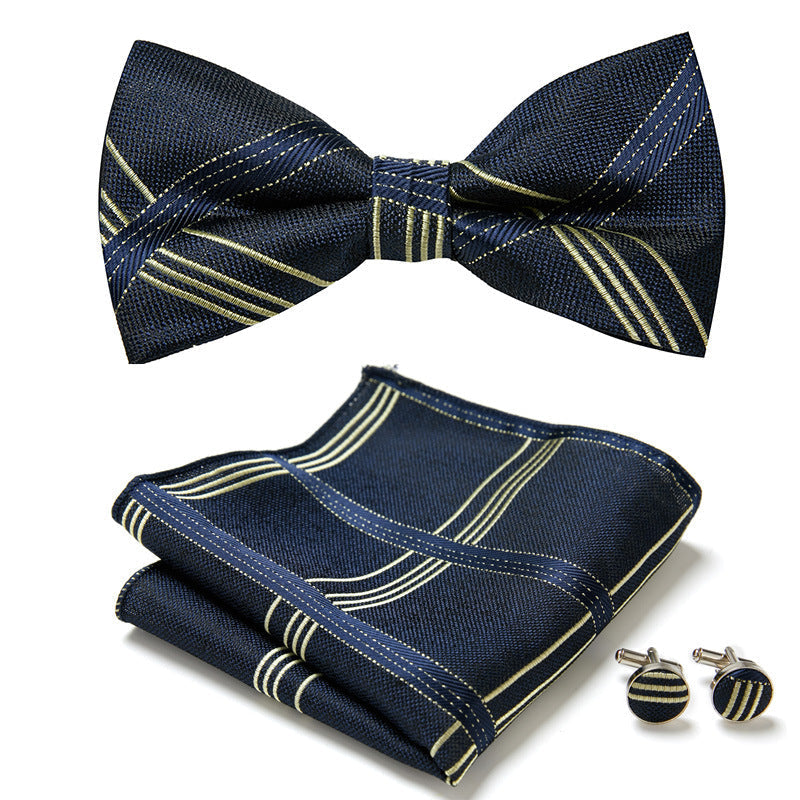 Stylish 3-Piece Bow Tie Set