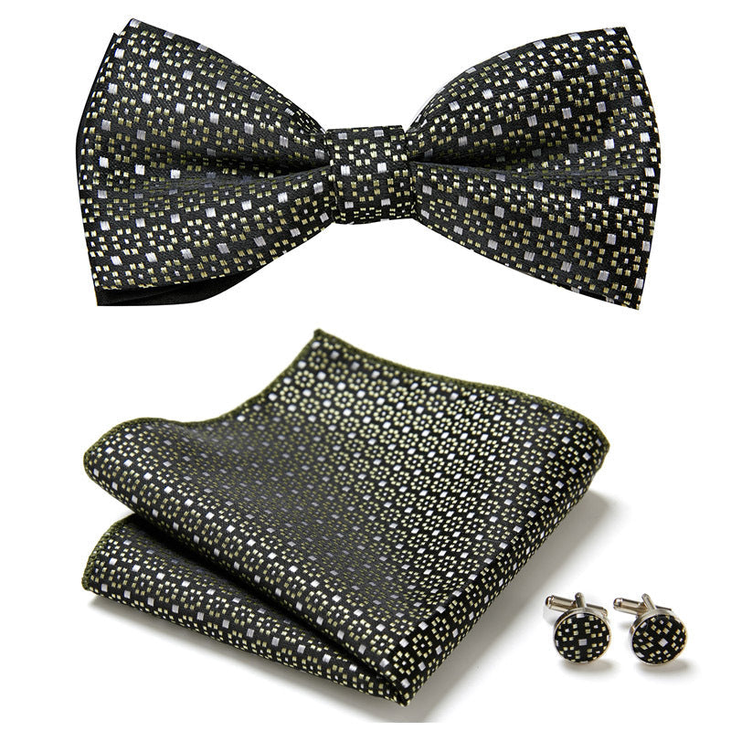Stylish 3-Piece Bow Tie Set