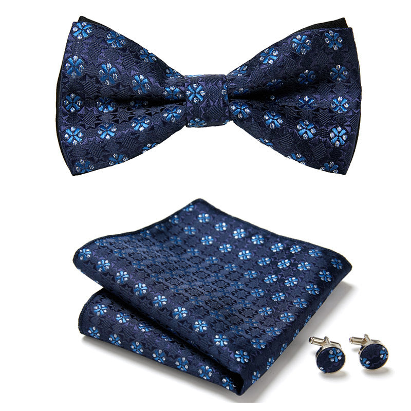 Stylish 3-Piece Bow Tie Set