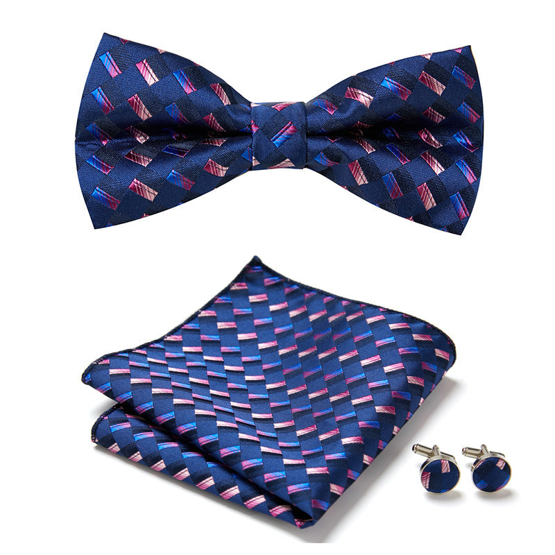 Stylish 3-Piece Bow Tie Set