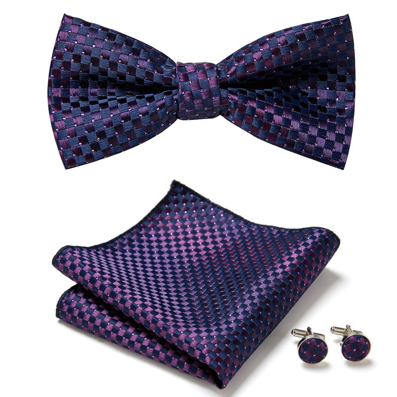 Stylish 3-Piece Bow Tie Set