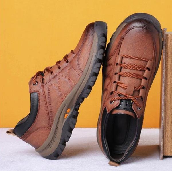 Stylish Men's Orthopedic Shoes – Lightweight, Waterproof and Non-Slip