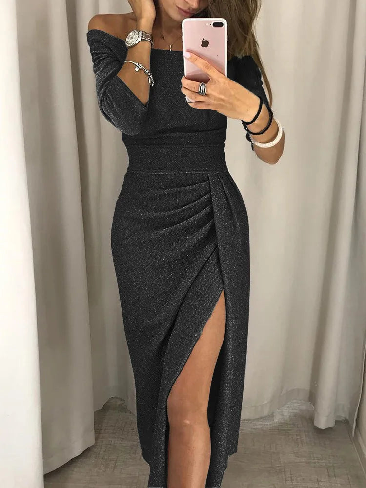 Summer Off-the-Shoulder Dress