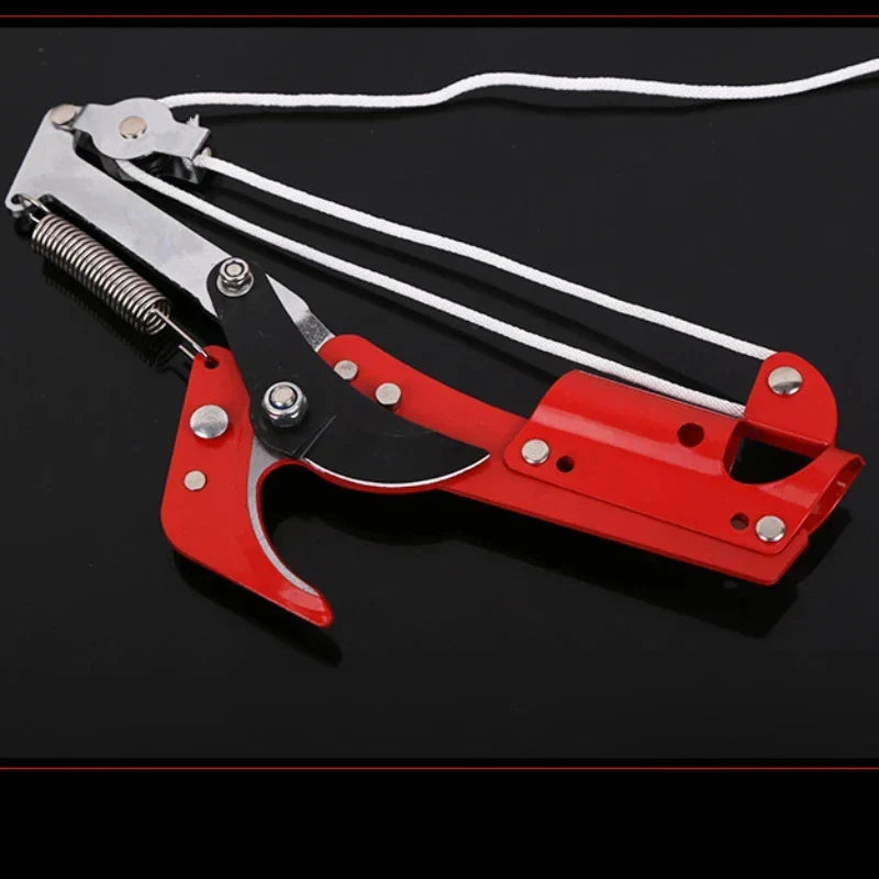 Telescopic Pole Pruner with Rope | SK5 Steel Blade for Fruit Trees and High Branches