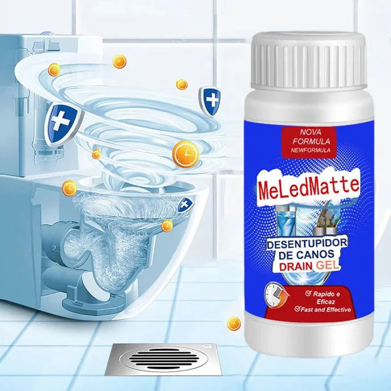 Toilet Unclogging Deodorizer and Pipe Cleaner