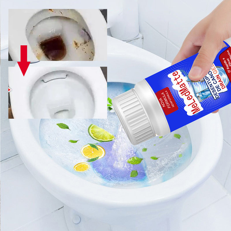 Toilet Unclogging Deodorizer and Pipe Cleaner