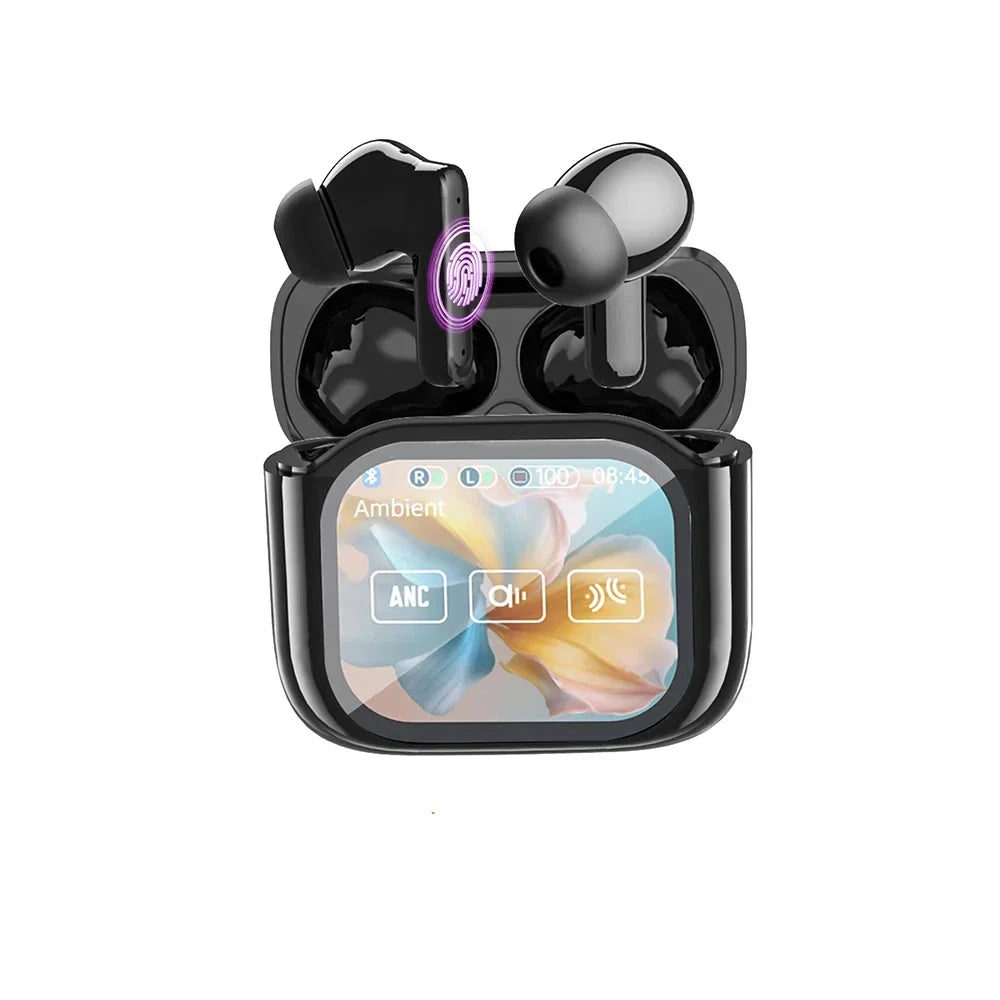 Touchscreen Noise-Cancelling Translator Earbuds