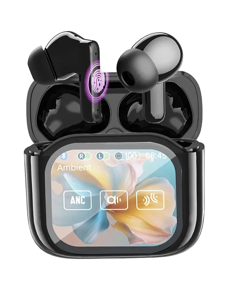 Touchscreen Noise-Cancelling Translator Earbuds