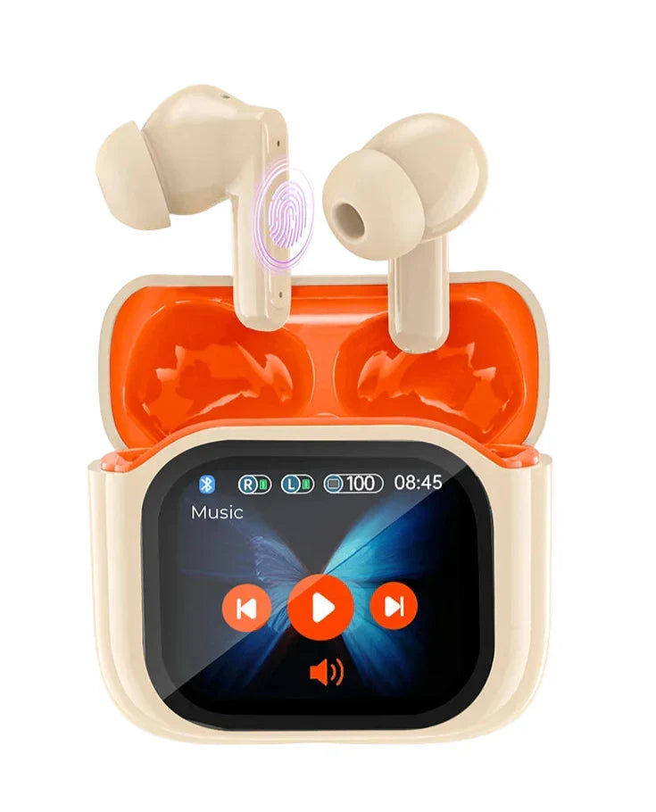 Touchscreen Noise-Cancelling Translator Earbuds