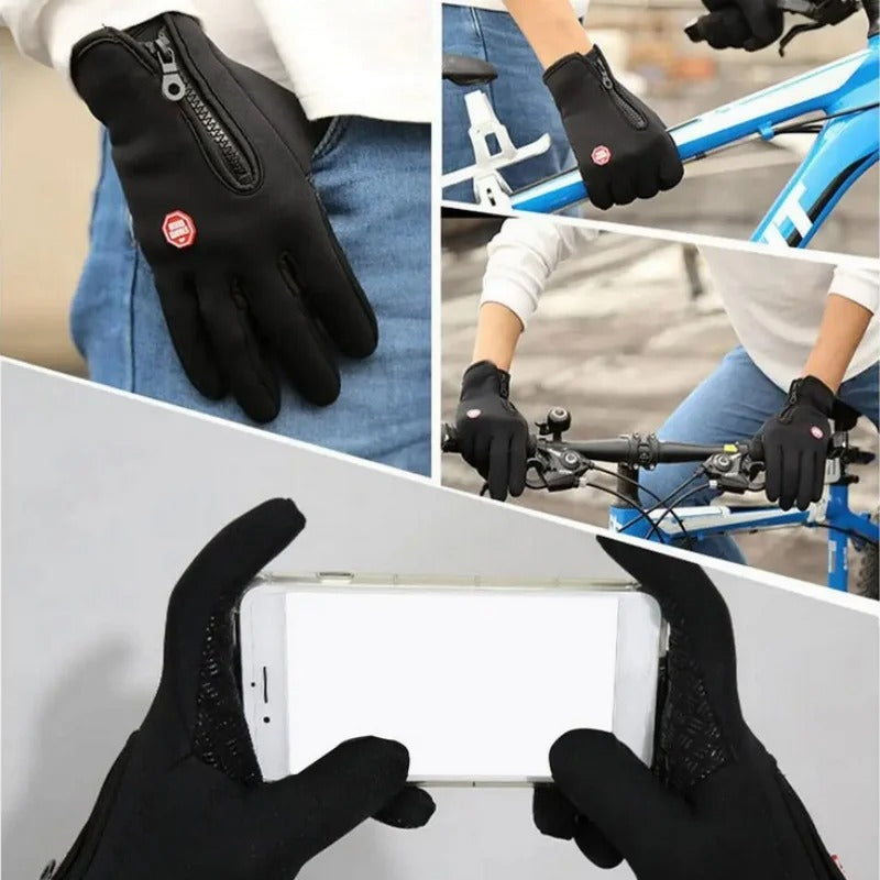 Touchscreen Winter Gloves - Water-Repellent & Windproof