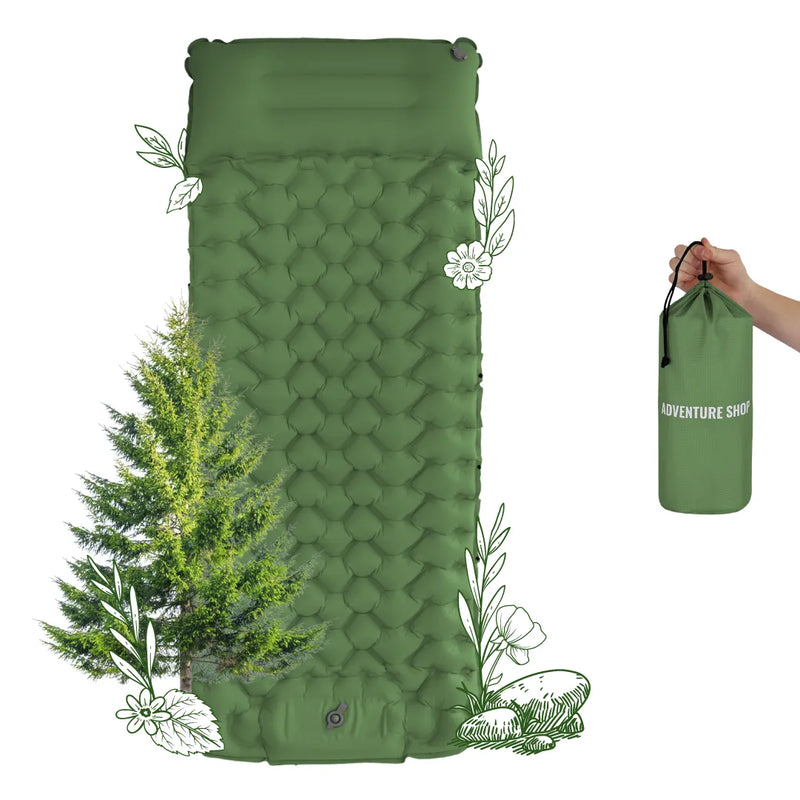Ultra-Light Sleeping Pad - Easy, Comfortable & Stress-Free Setup