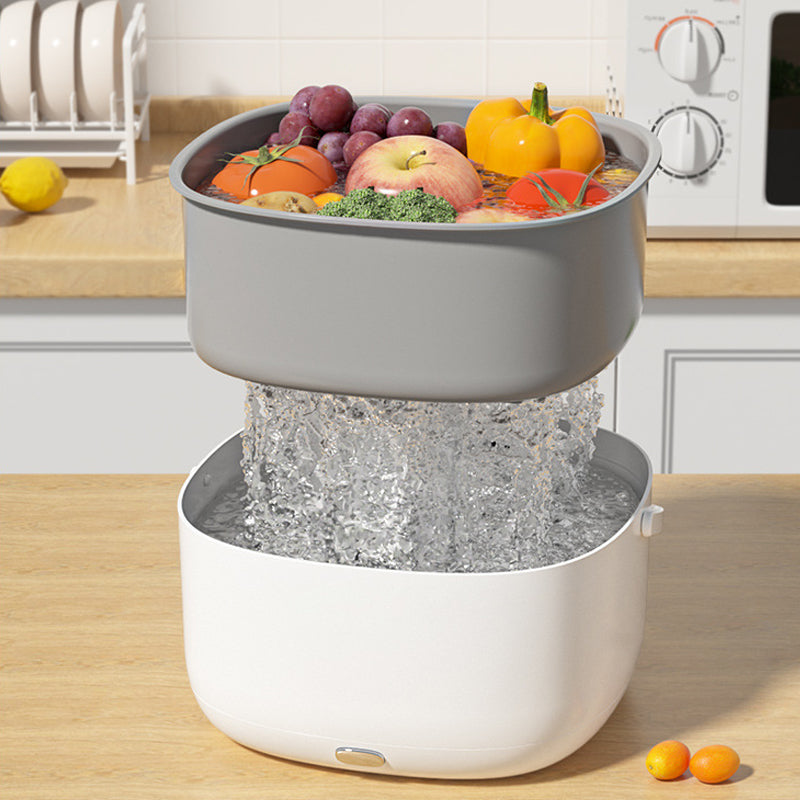Ultrasonic Fruit & Vegetable Cleaner - Chemical-Free & Fast Cleaning