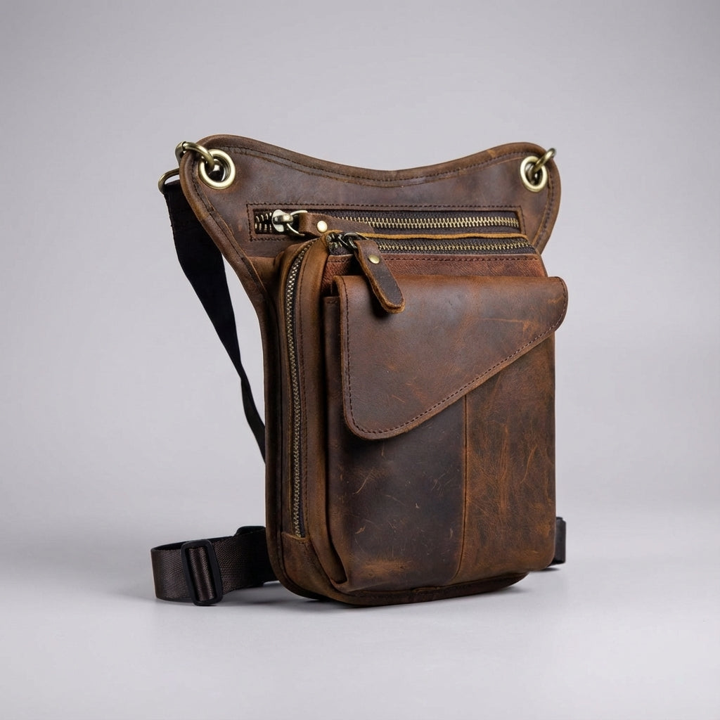 Unisex Adjustable Waist and Thigh Bag for Essentials
