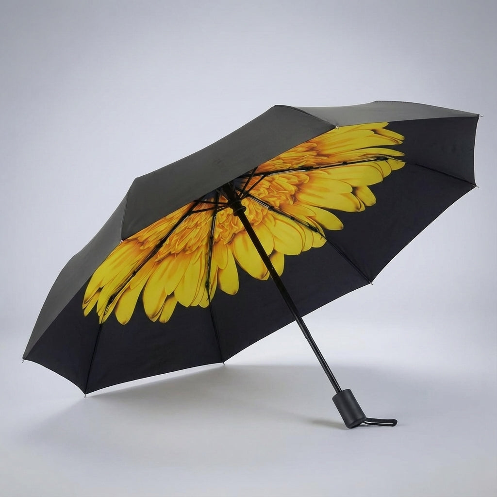 Unisex Automatic Folding Travel Umbrella - Compact & Windproof