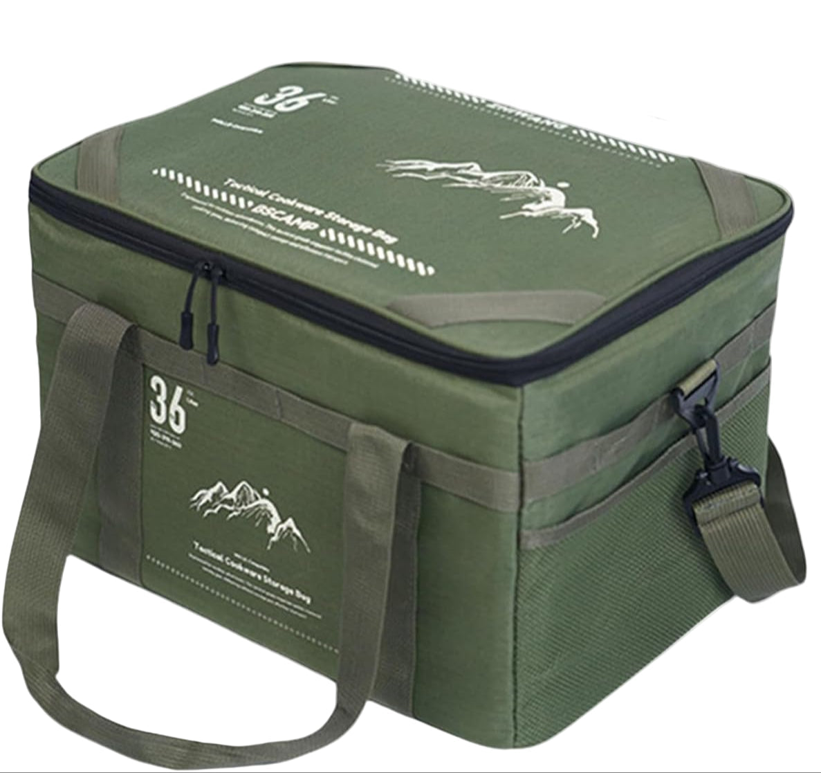 Unisex Camping Duffel Bag – Heavy-Duty Travel Bag with Table Top