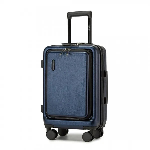 Unisex Durable Hardshell Travel Suitcase with Spinner Wheels