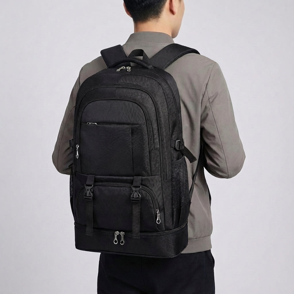Unisex Expandable Large Capacity Backpack