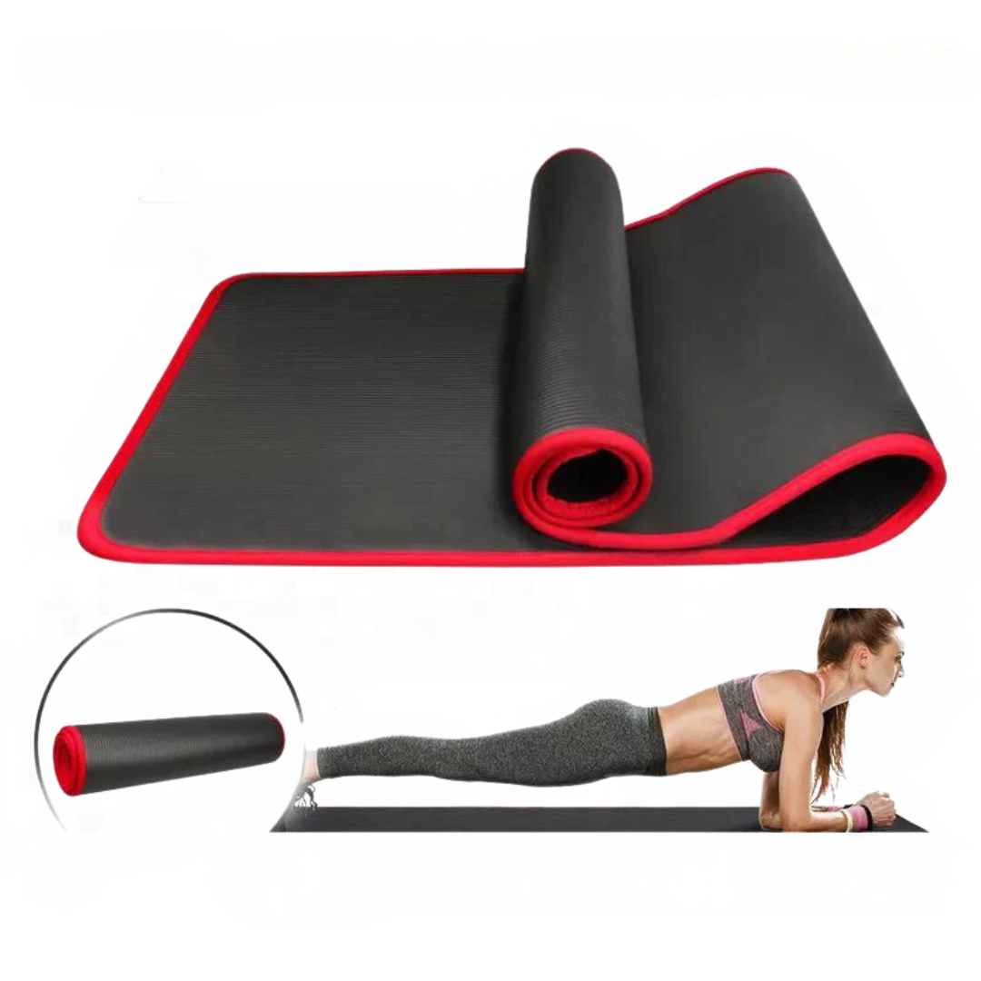 Unisex Extra-Thick Non-Slip Yoga Mat for Comfort & Stability