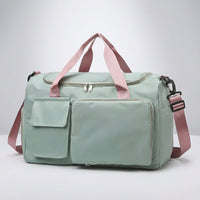 Unisex Large Travel Duffle Bag with Shoe Compartment for Weekend & Gym