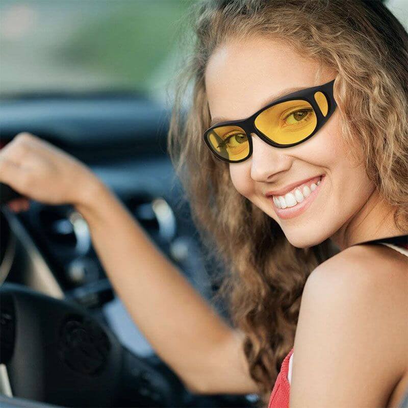 Unisex Polarized Anti-Glare Night Vision Glasses for Better Driving