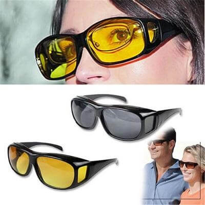 Unisex Polarized Anti-Glare Night Vision Glasses for Better Driving