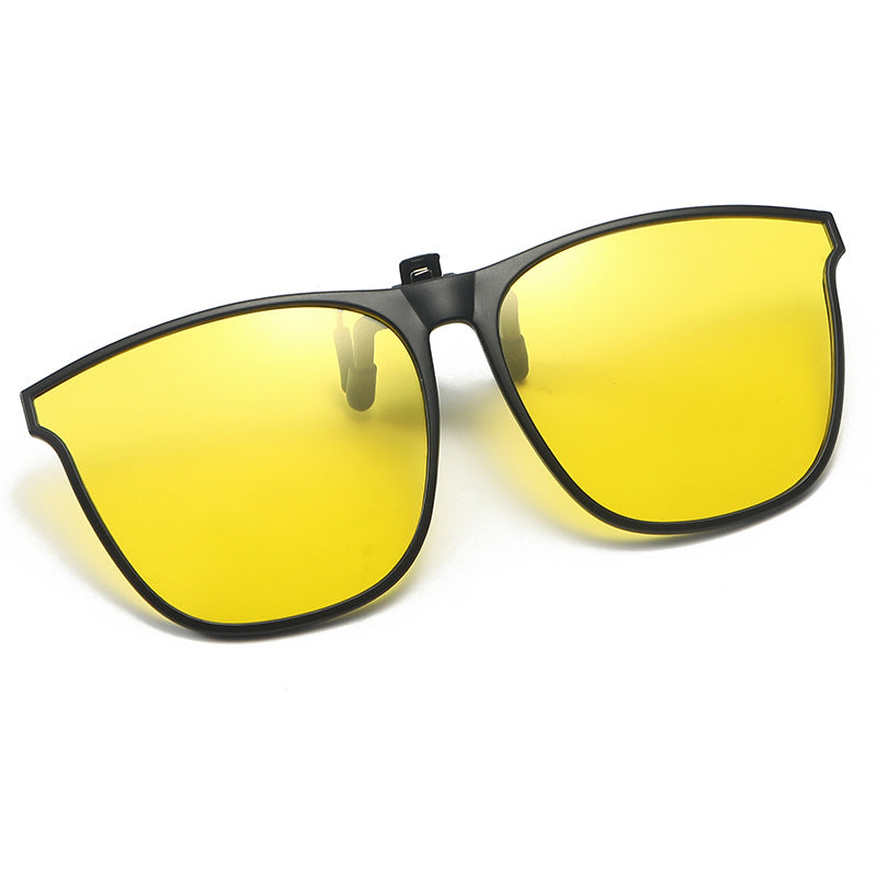 Unisex Polarized Clip-On Sunglasses