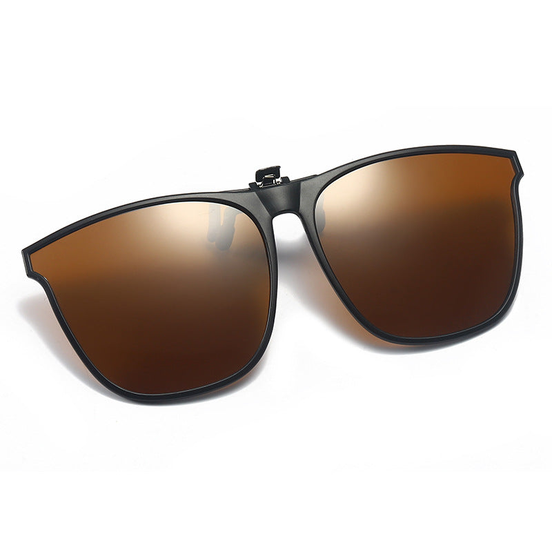 Unisex Polarized Clip-On Sunglasses