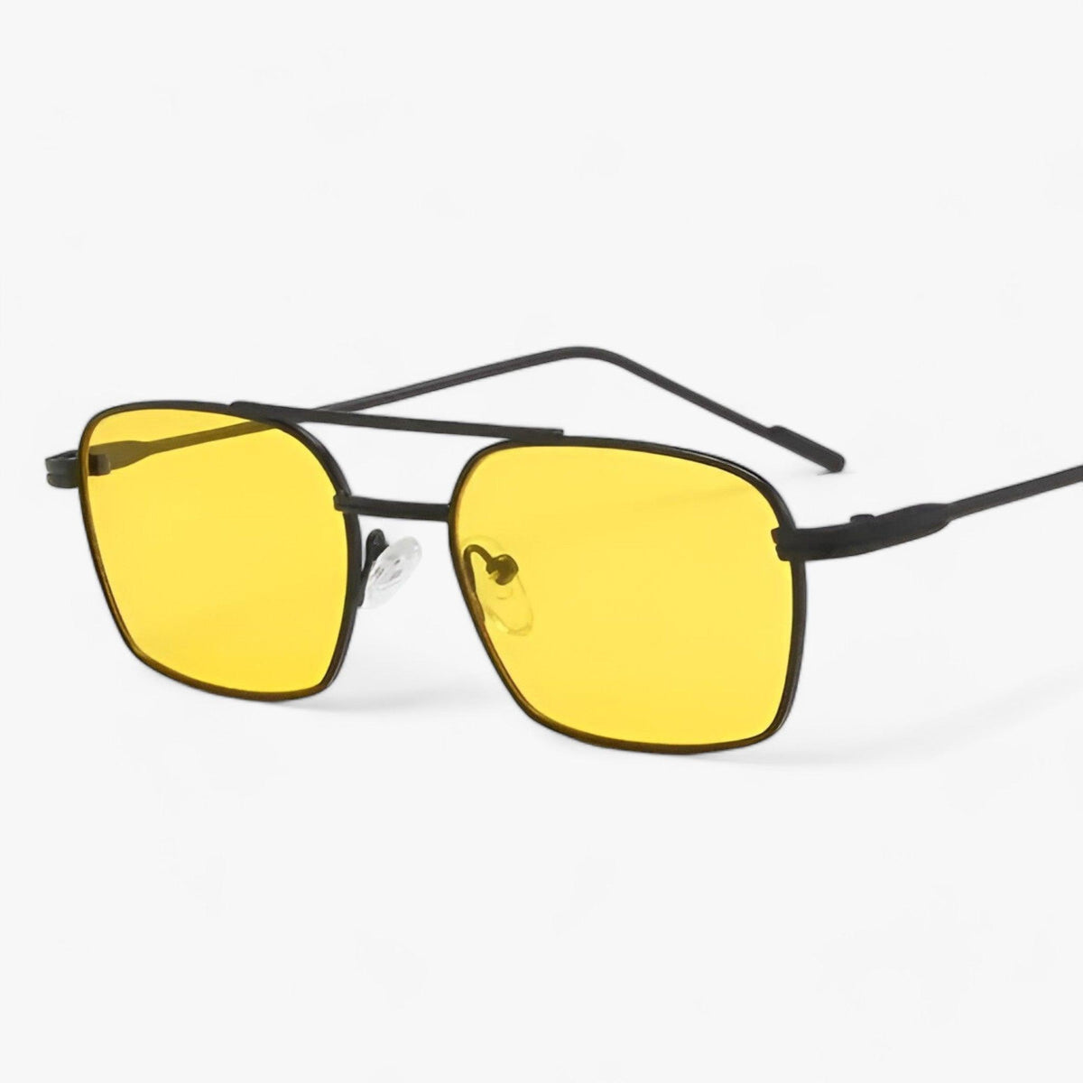 Unisex Vintage Double-Bridge Sunglasses