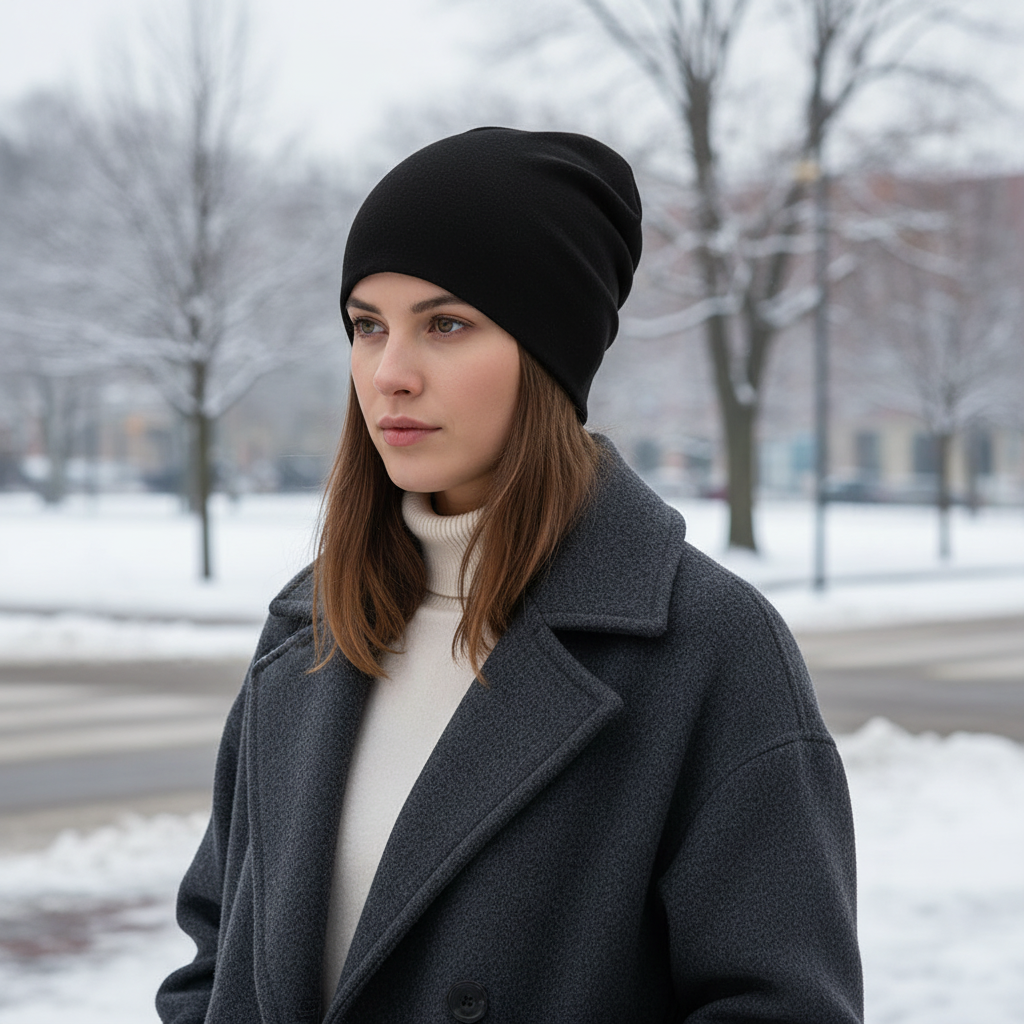 Unisex Warm Slouchy Winter Beanie Hat