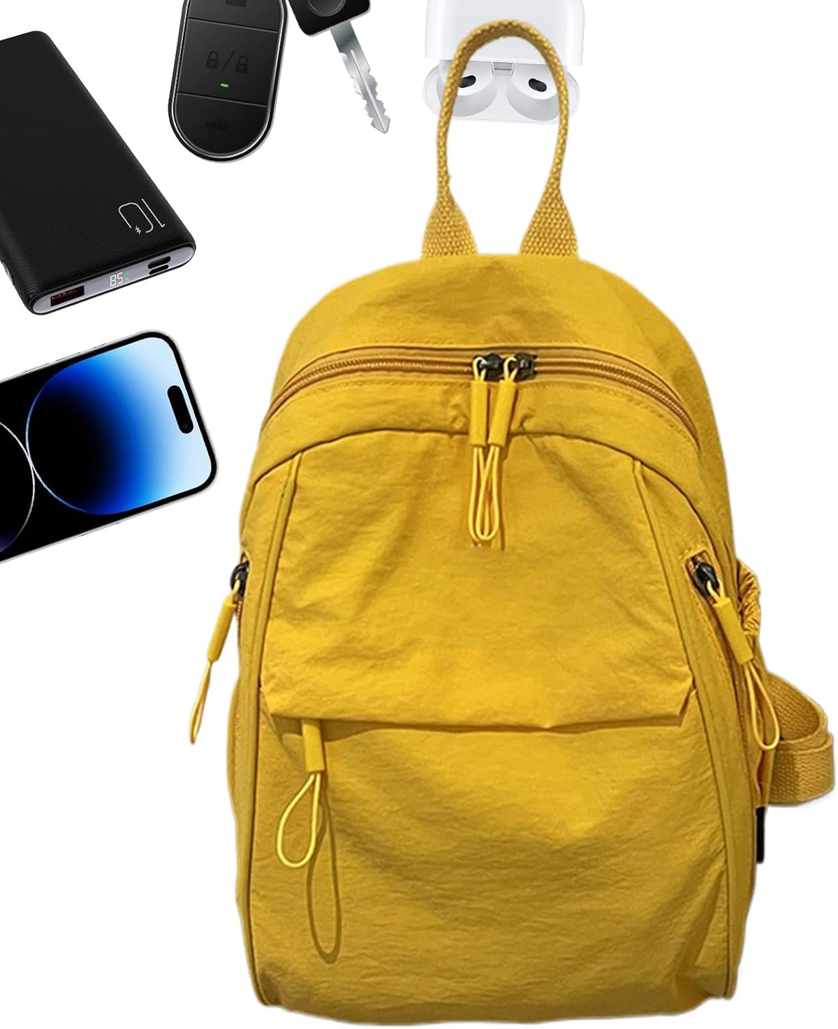 Unisex Waterproof Casual Multi-Pocket Backpack