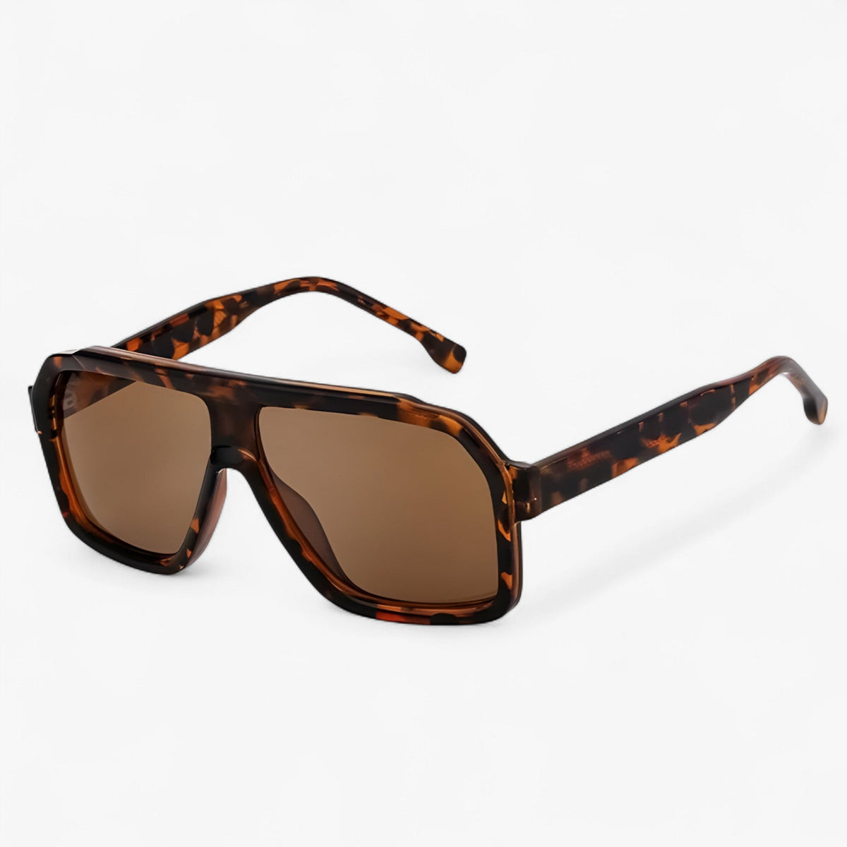 Unisex Windproof Oversized Punk Sunglasses with UV400 Lenses