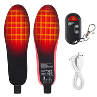 Universal Rechargeable Heated Insoles - Heats in 30 Seconds
