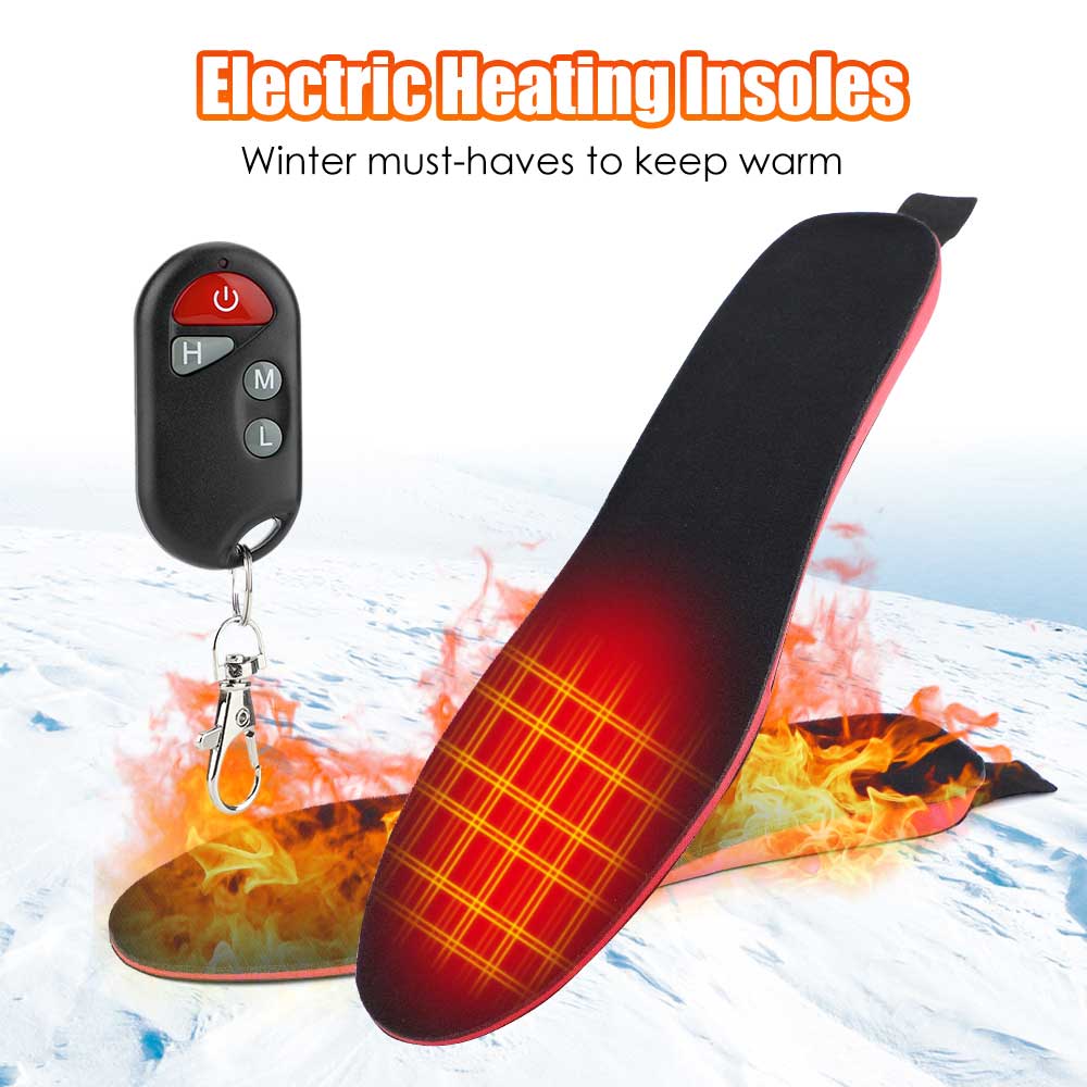 Universal Rechargeable Heated Insoles - Heats in 30 Seconds