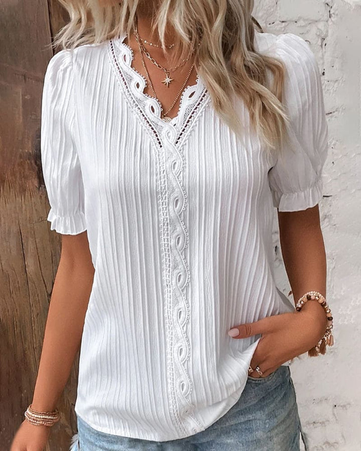 V-Neck Blouse
