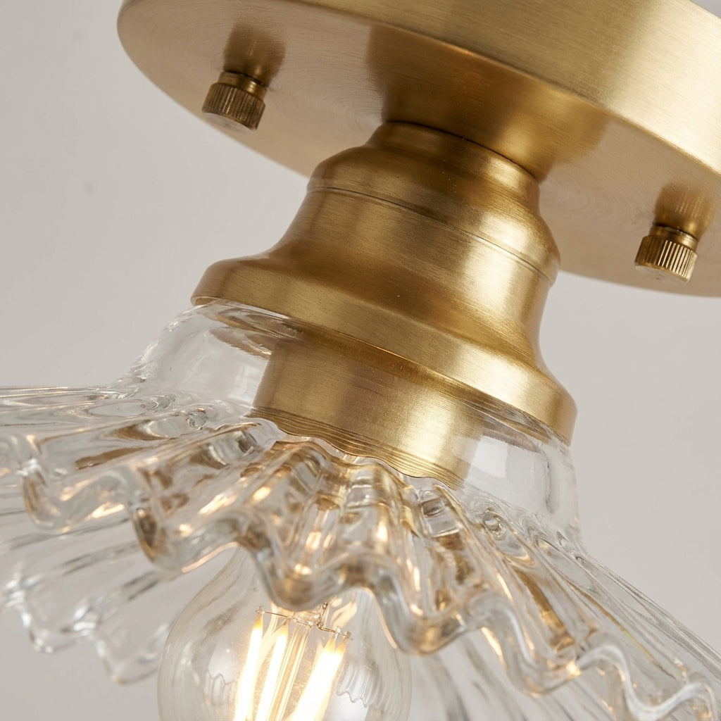 Vintage Floral Ceiling Light