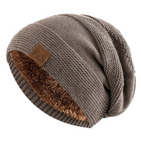 Warm Winter Beanie with Lining
