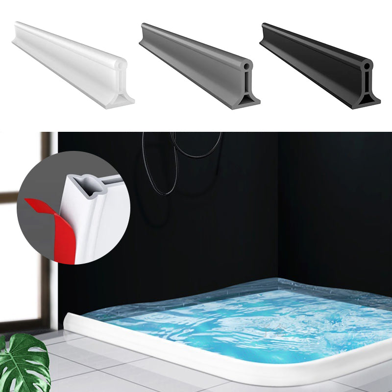 Water-Resistant Silicone Water Barrier Strip for Bathroom