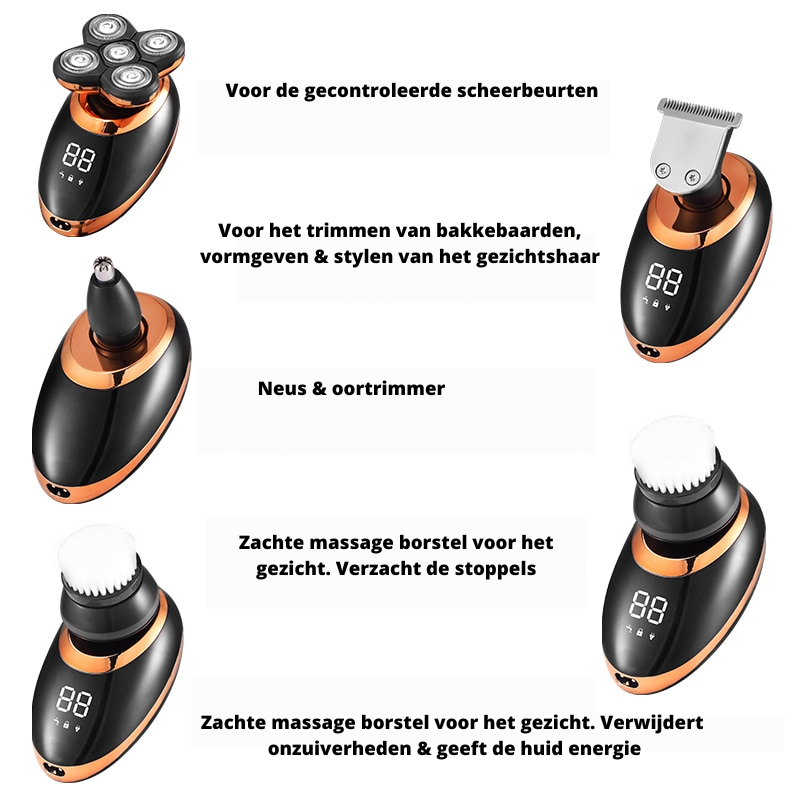 Waterproof, Cordless & Powerful Trimmer for Men