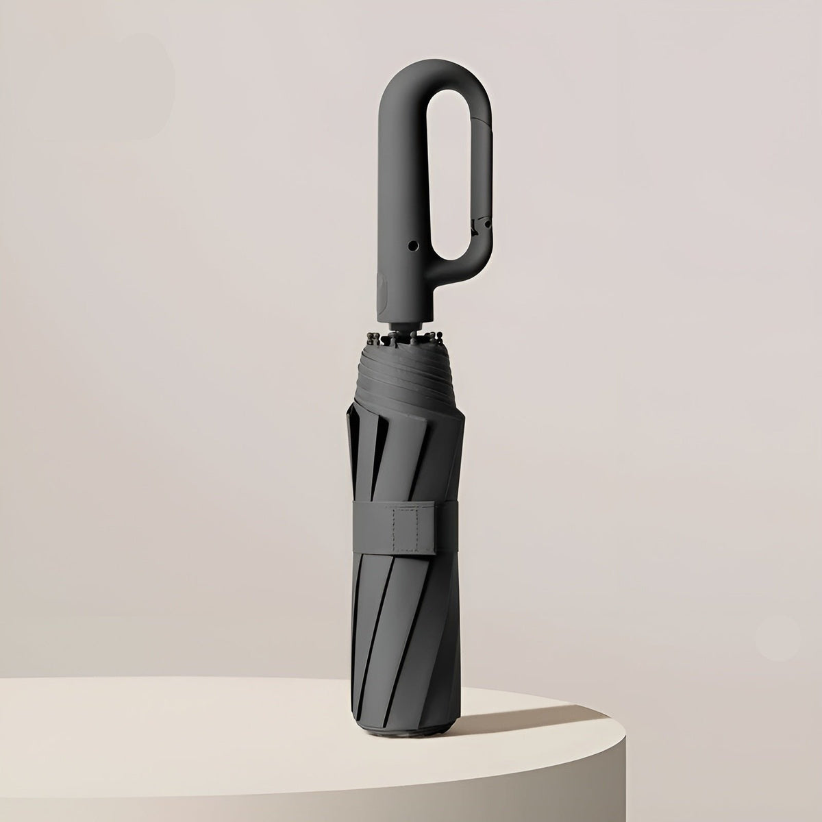 Weather Umbrella for Wind and Rain with Automatic Buckle Handle