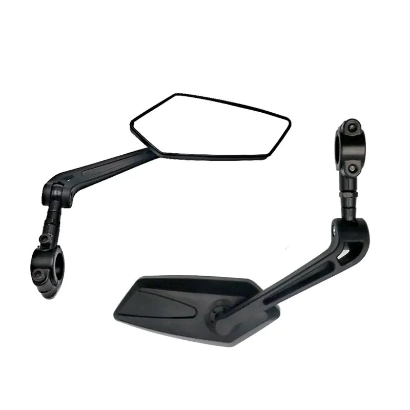 Wide-Angle Bike Rearview Mirror for Cycling Safety and Enhanced Vision