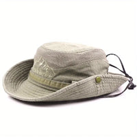 Wide-Brim Sun Hat for Outdoor Activities